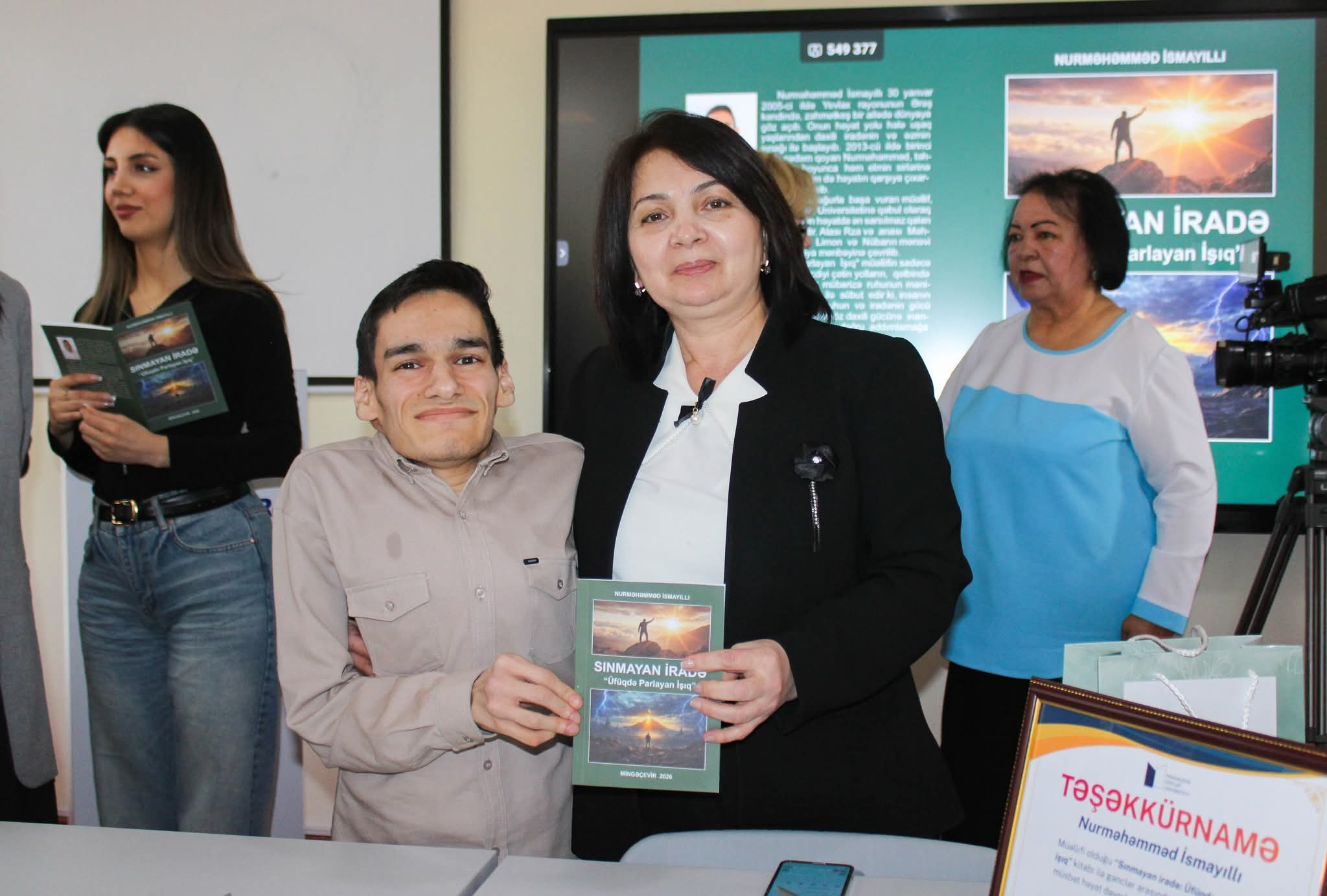 “Təhsil mənim üçün “mən buradayam” demək idi”