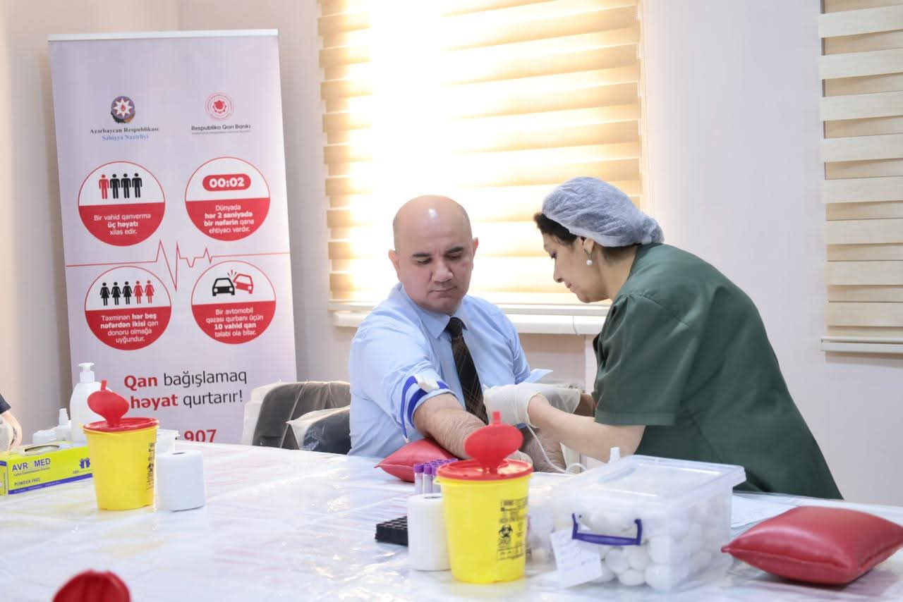 ATU-da qanvermə aksiyası keçirilib