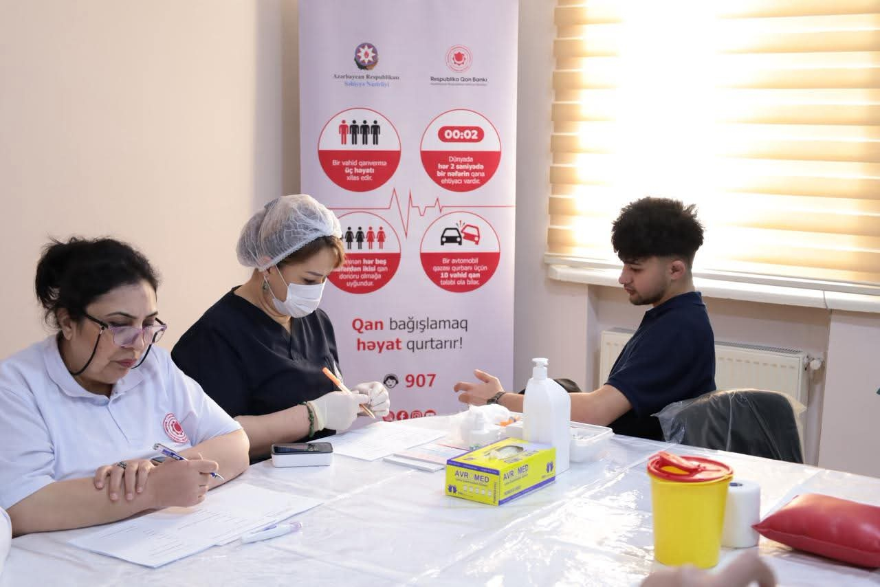 ATU-da qanvermə aksiyası keçirilib