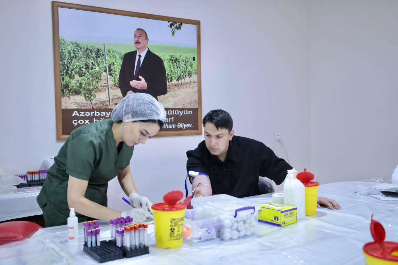 ATU-da qanvermə aksiyası keçirilib