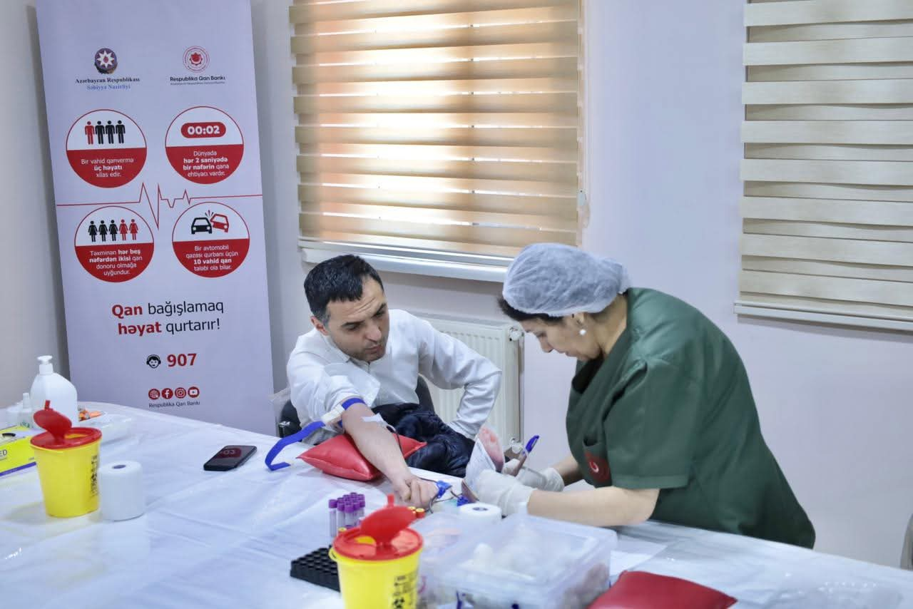 ATU-da qanvermə aksiyası keçirilib