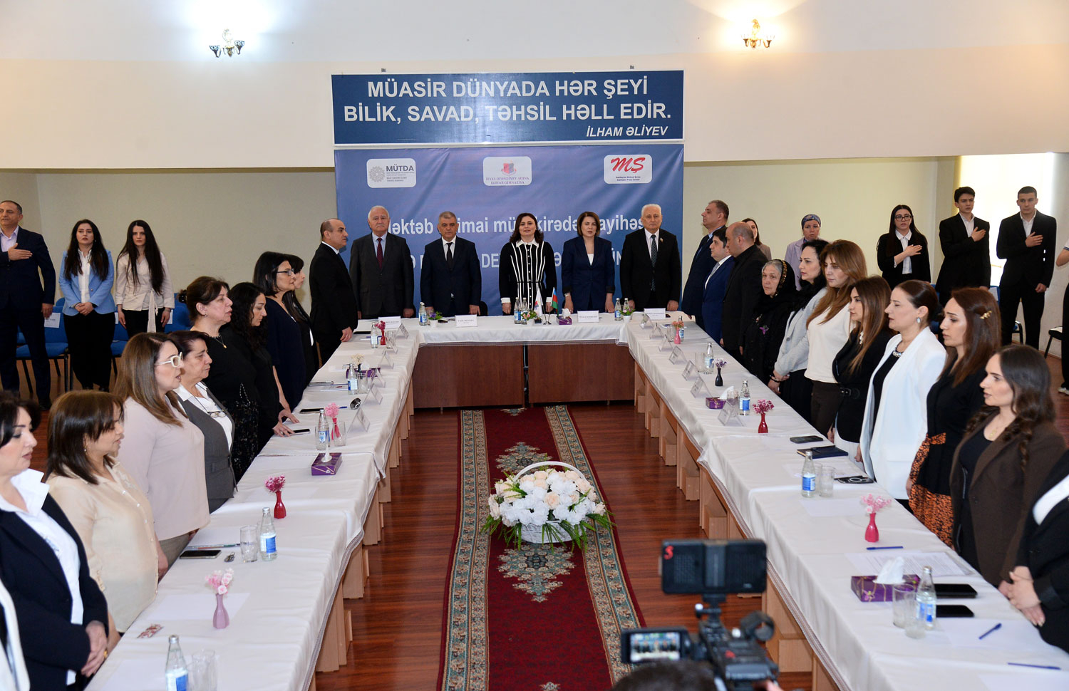 “Məktəb ictimai müzakirədə” layihəsi çərçivəsində növbəti görüş keçirilib