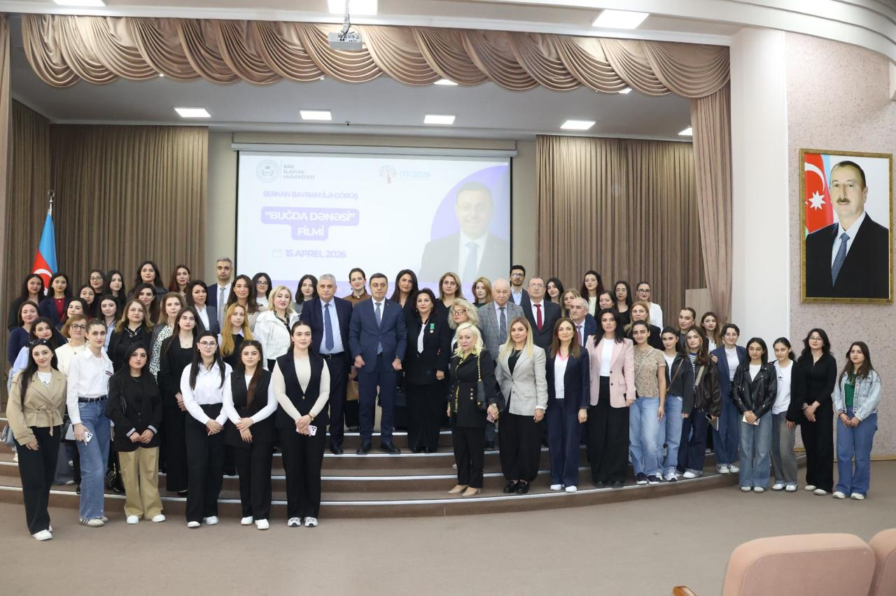 BSU-da BMT-nin sülh elçisi ilə görüş keçirilib