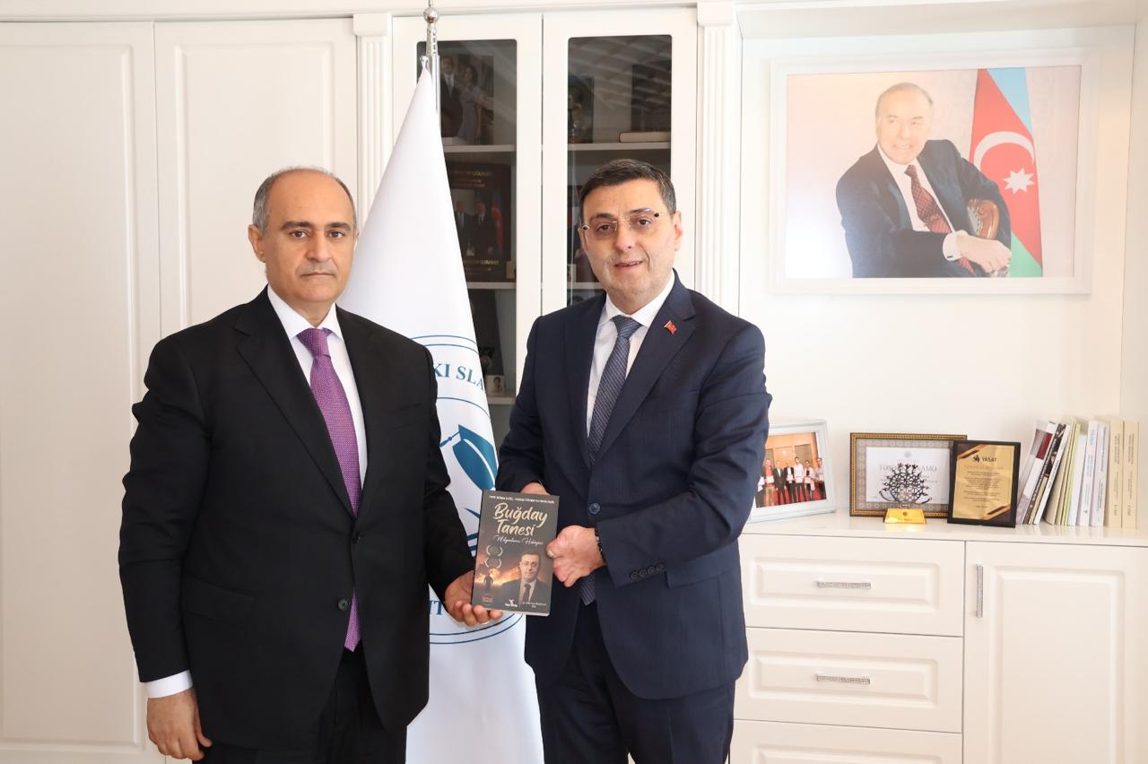 BSU-da BMT-nin sülh elçisi ilə görüş keçirilib