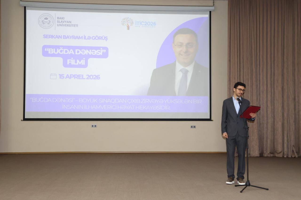 BSU-da BMT-nin sülh elçisi ilə görüş keçirilib