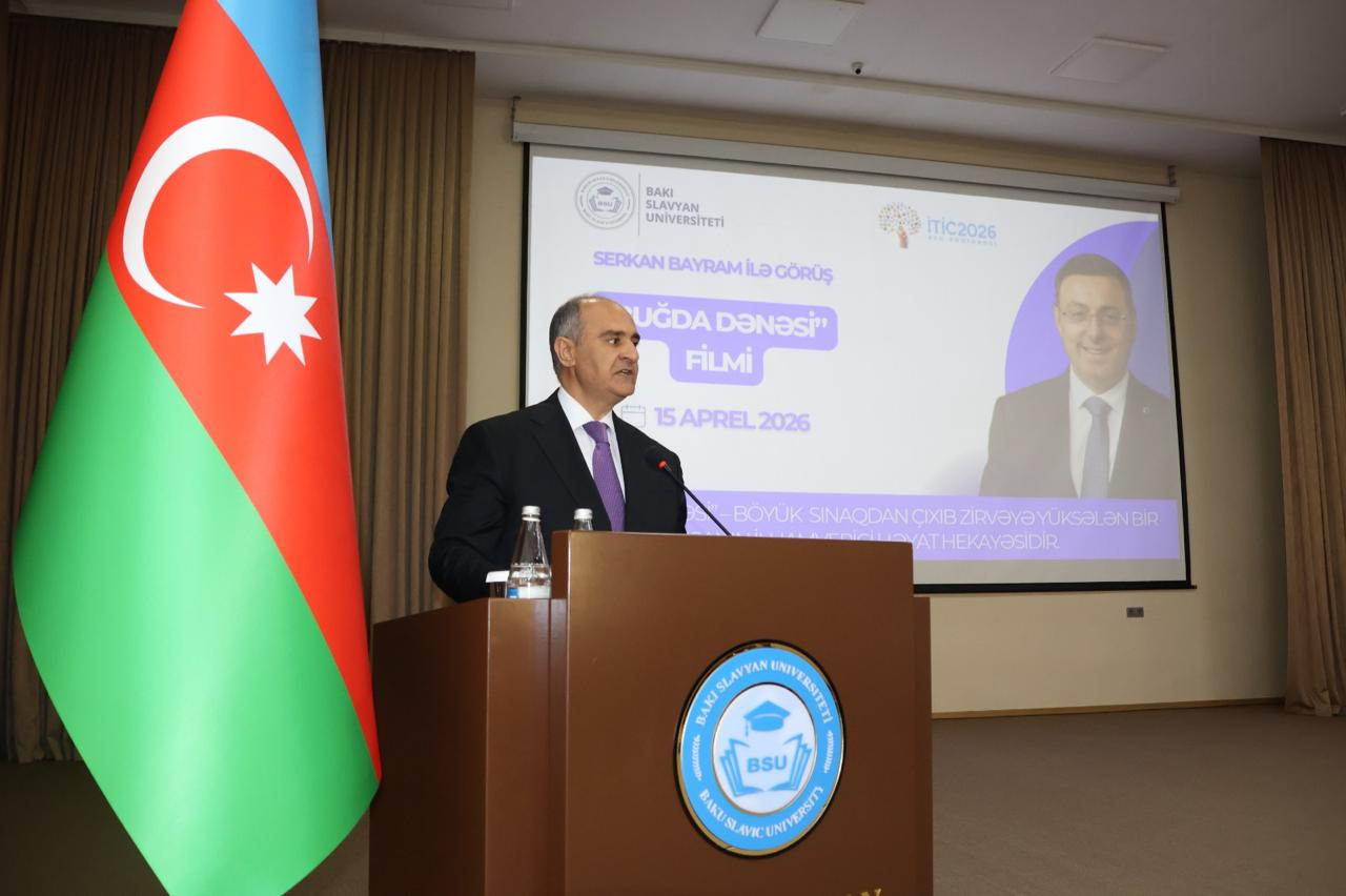 BSU-da BMT-nin sülh elçisi ilə görüş keçirilib