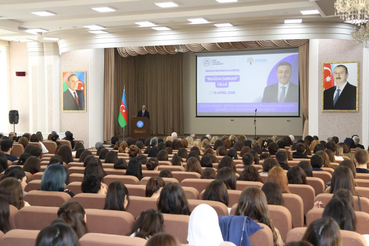 BSU-da BMT-nin sülh elçisi ilə görüş keçirilib