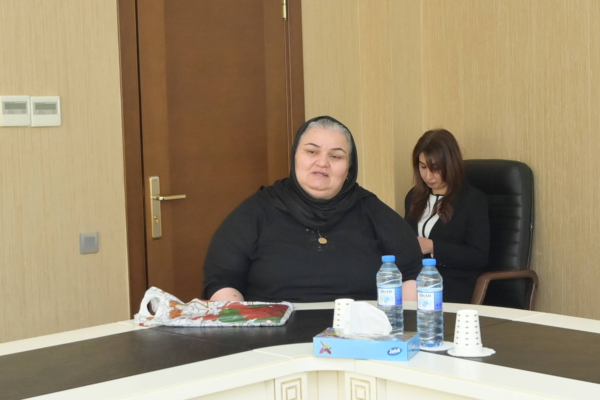 Elm və təhsil naziri Qusarda vətəndaşları qəbul edib