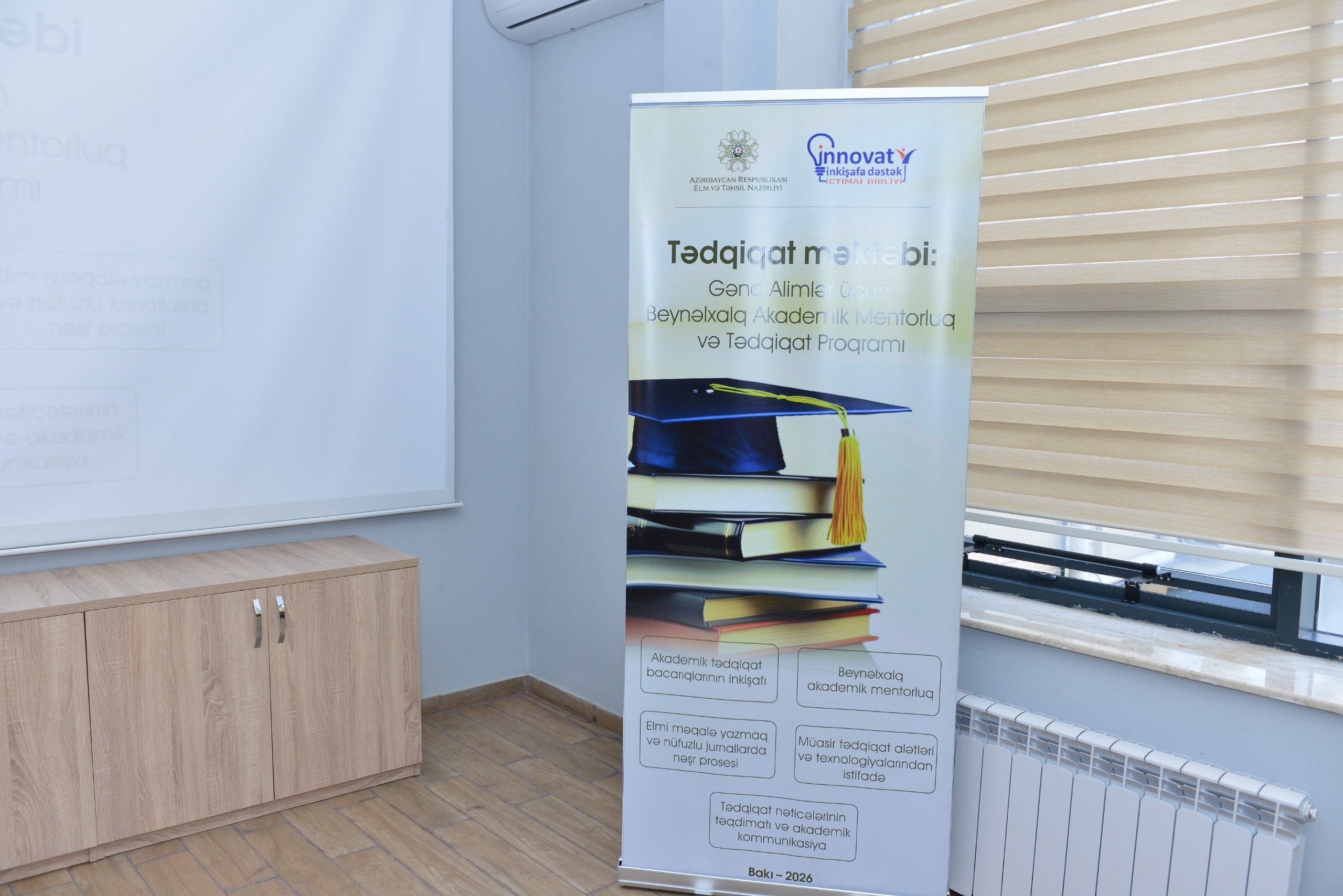 Gənc alimlər üçün “Tədqiqat Məktəbi” layihəsinin açılış tədbiri keçirilib