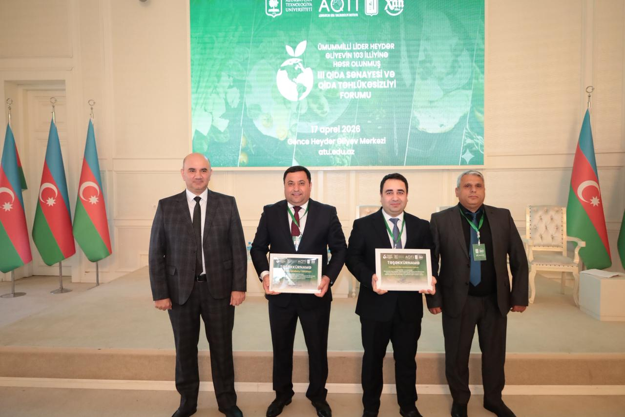 “III Qida sənayesi və qida təhlükəsizliyi forumu” keçirilib