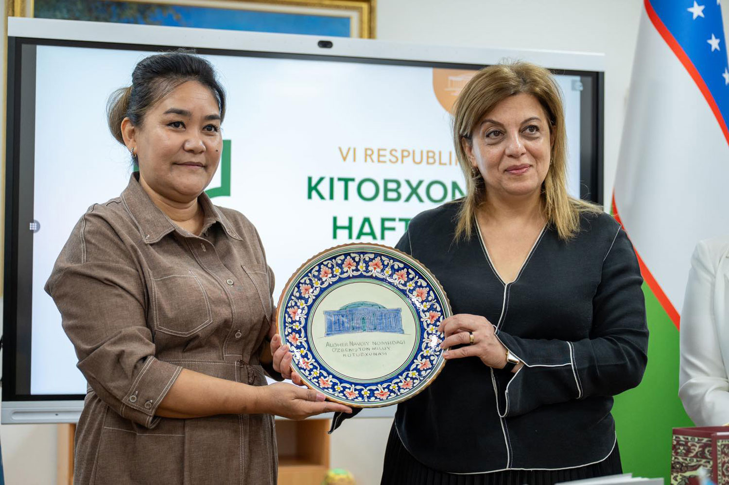 3 nömrəli UGİM-in dərnək üzvləri Özbəkistanda kitab təqdimatında iştirak ediblər