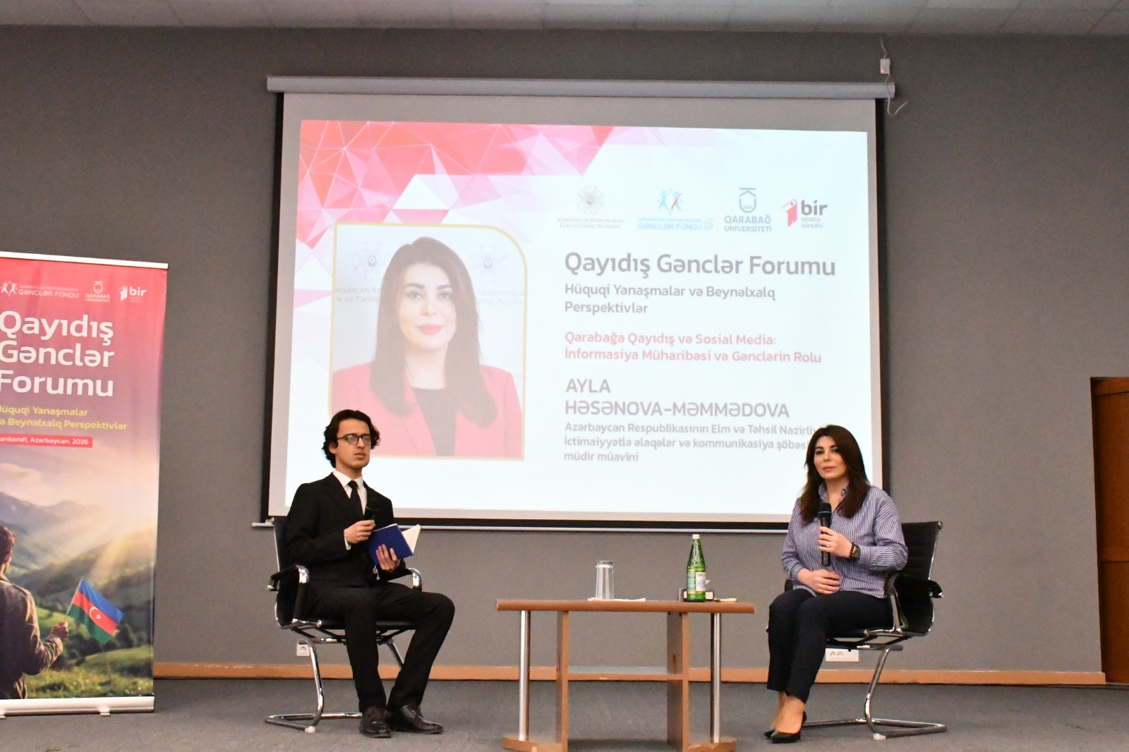 Qarabağ Universitetində “Qayıdış: Gənclər Forumu” başa çatıb