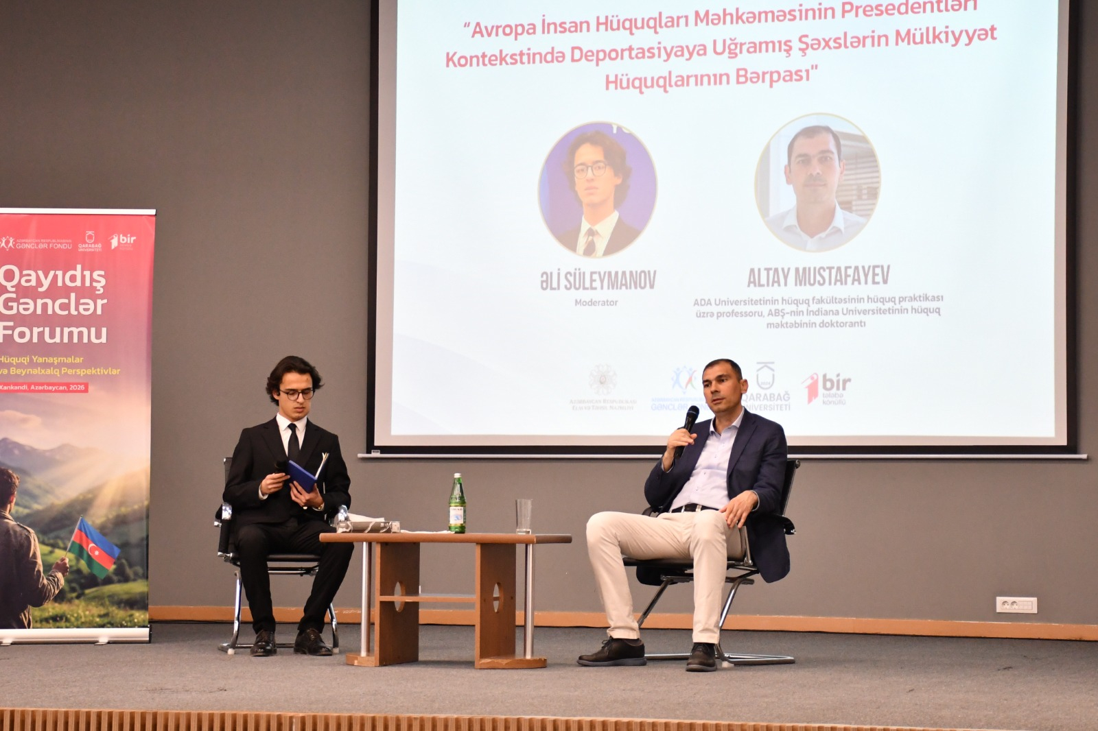 Qarabağ Universitetində “Qayıdış: Gənclər Forumu” başa çatıb