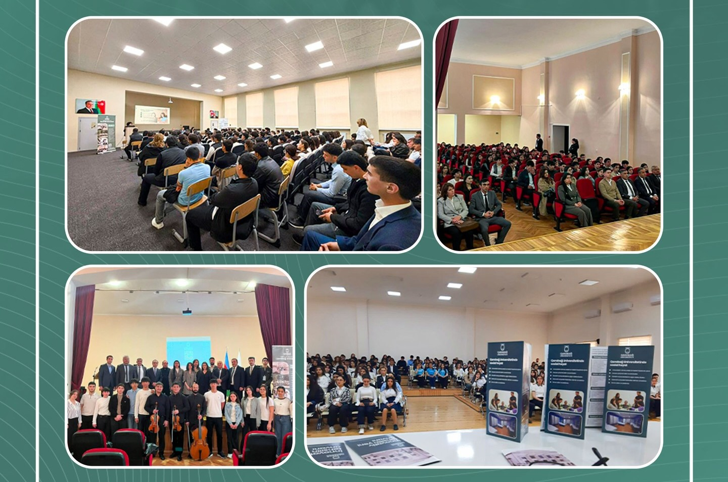 Qarabağ Universiteti abituriyentlərlə görüşlərə start verib