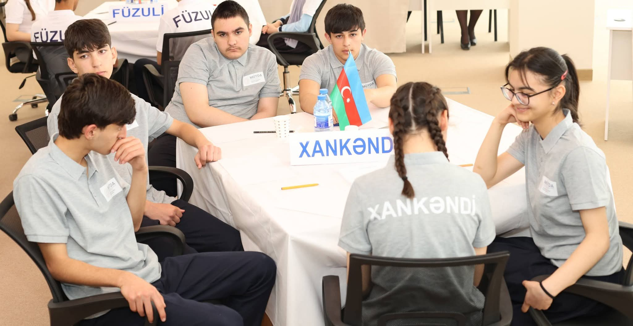 Ağdamın 1 nömrəli məktəbində ilk dəfə "Zəkaların mübarizəsi" olimpiadası keçirilib