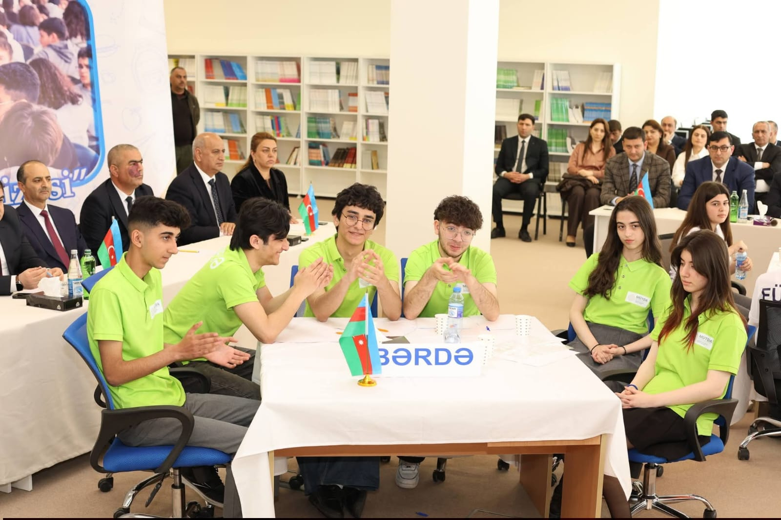 Ağdamın 1 nömrəli məktəbində ilk dəfə "Zəkaların mübarizəsi" olimpiadası keçirilib