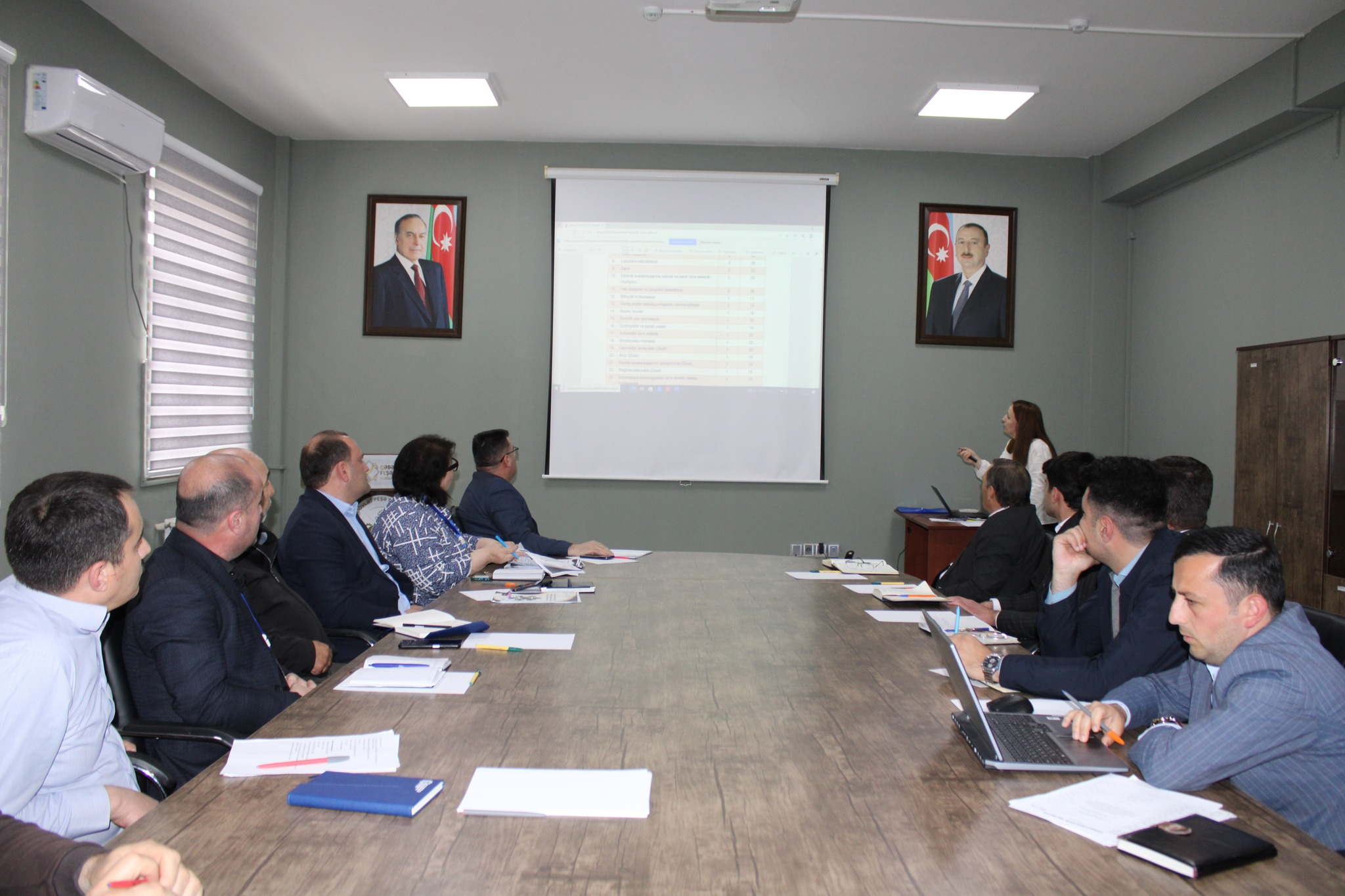 Qəbələ Dövlət Peşə Təhsil Mərkəzində Strateji İnkişaf Planı müzakirə edilib