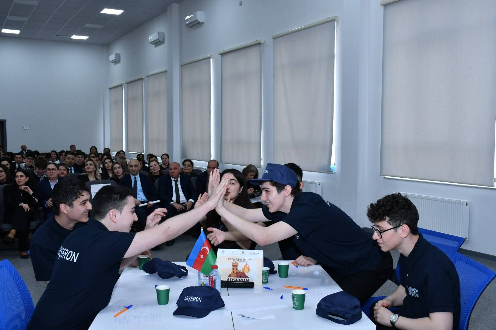 “Zəkaların mübarizəsi” olimpiadasının bilik yarışının region mərhələsi keçirilib