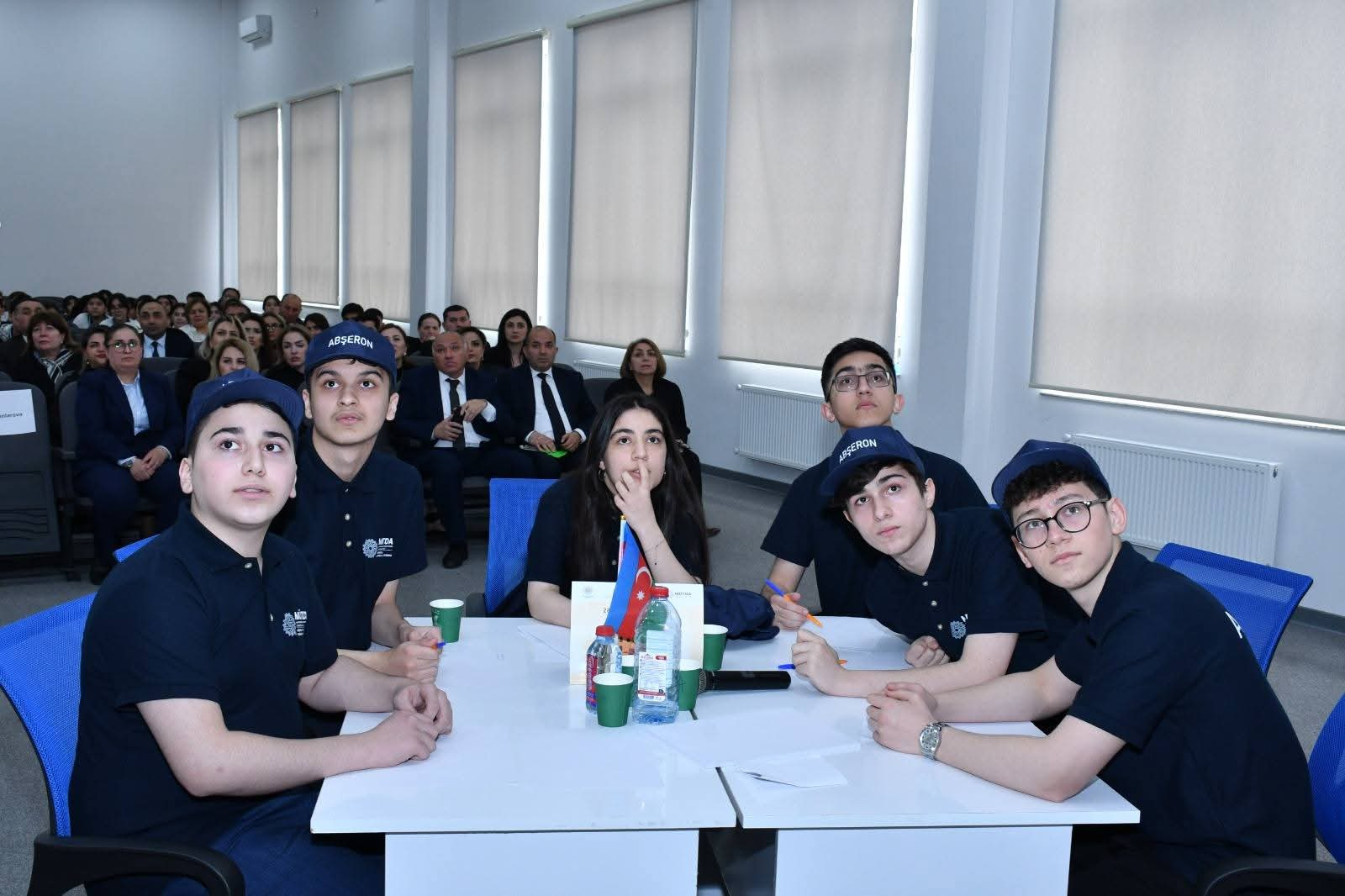 “Zəkaların mübarizəsi” olimpiadasının bilik yarışının region mərhələsi keçirilib