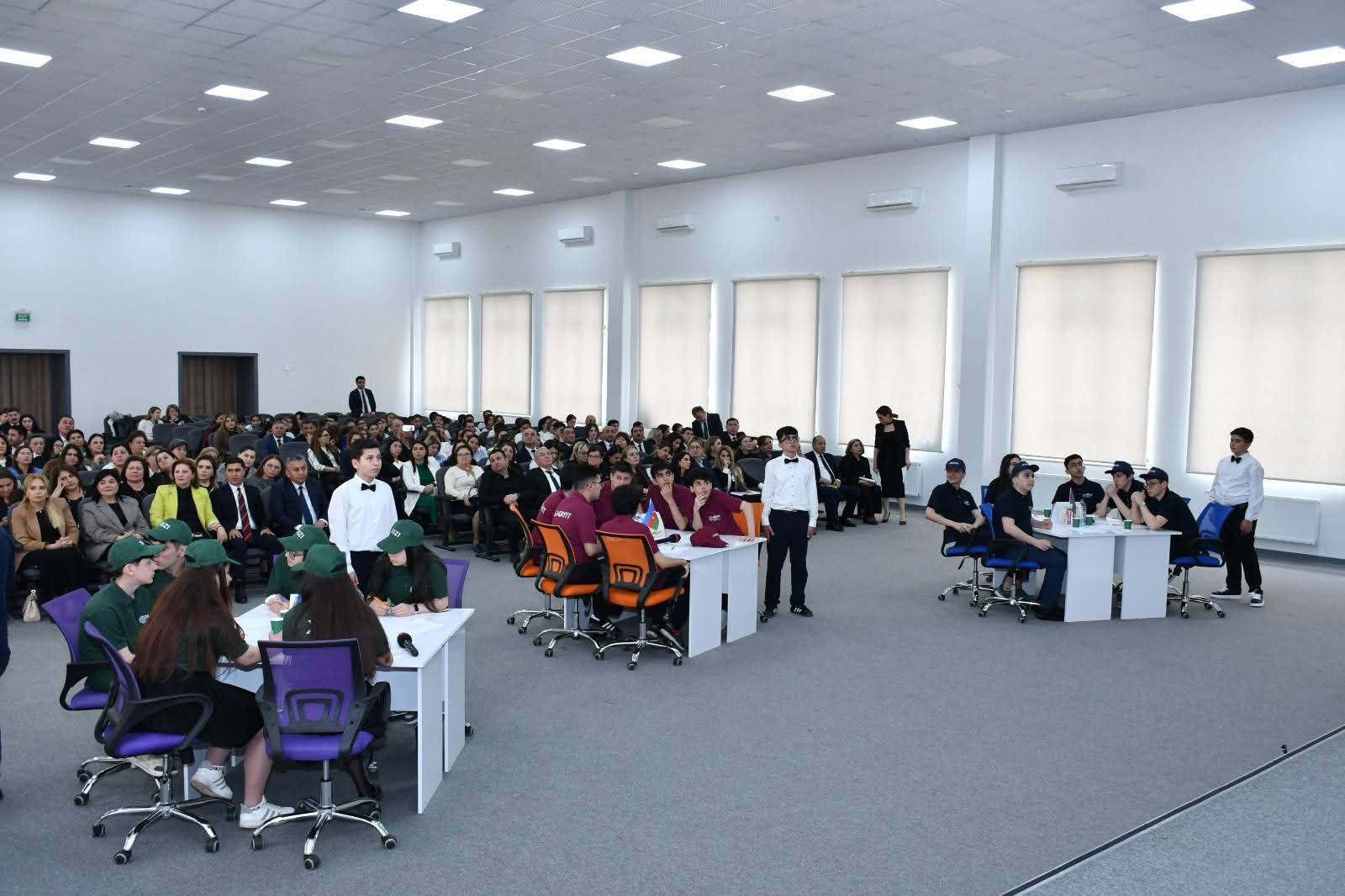 “Zəkaların mübarizəsi” olimpiadasının bilik yarışının region mərhələsi keçirilib