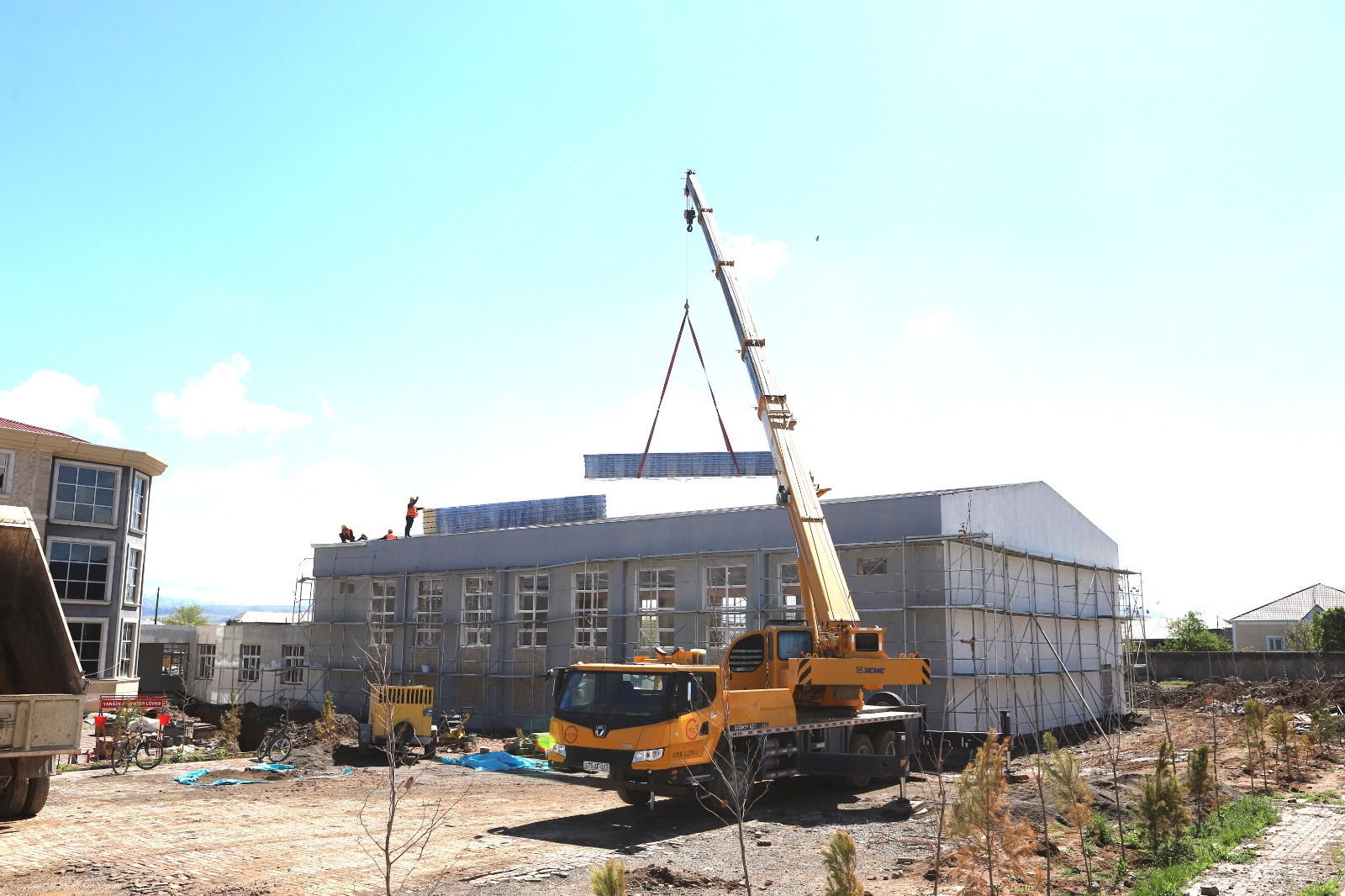 Nehrəm məktəbinin yeni binası növbəti tədris ilində istifadəyə veriləcək