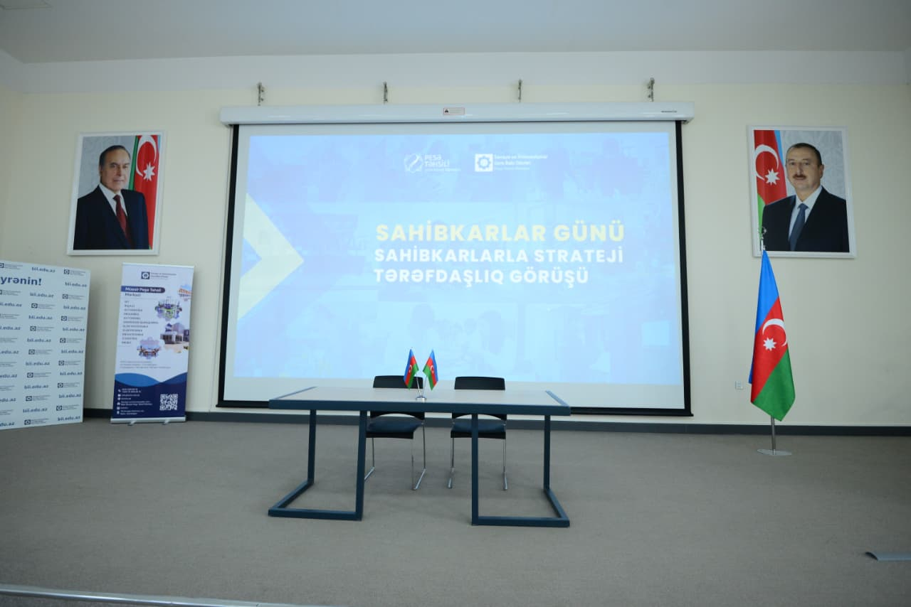 Sənaye və İnnovasiyalar üzrə BDPTM-də sahibkarlarla görüş keçirilib