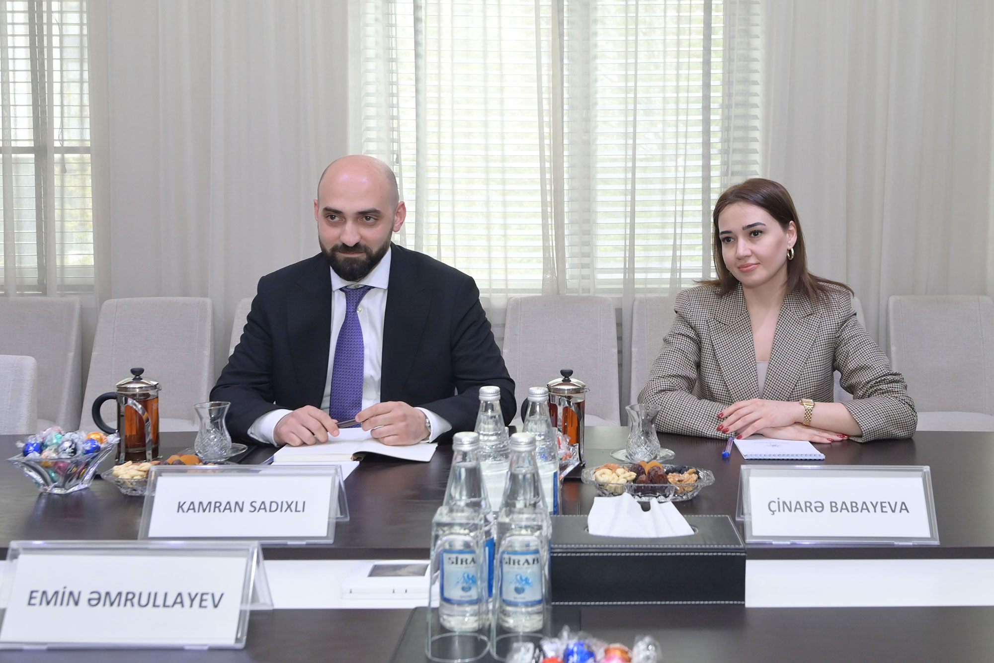 Elm və təhsil naziri “Yüksəliş” müsabiqəsinin qalibləri ilə görüşüb