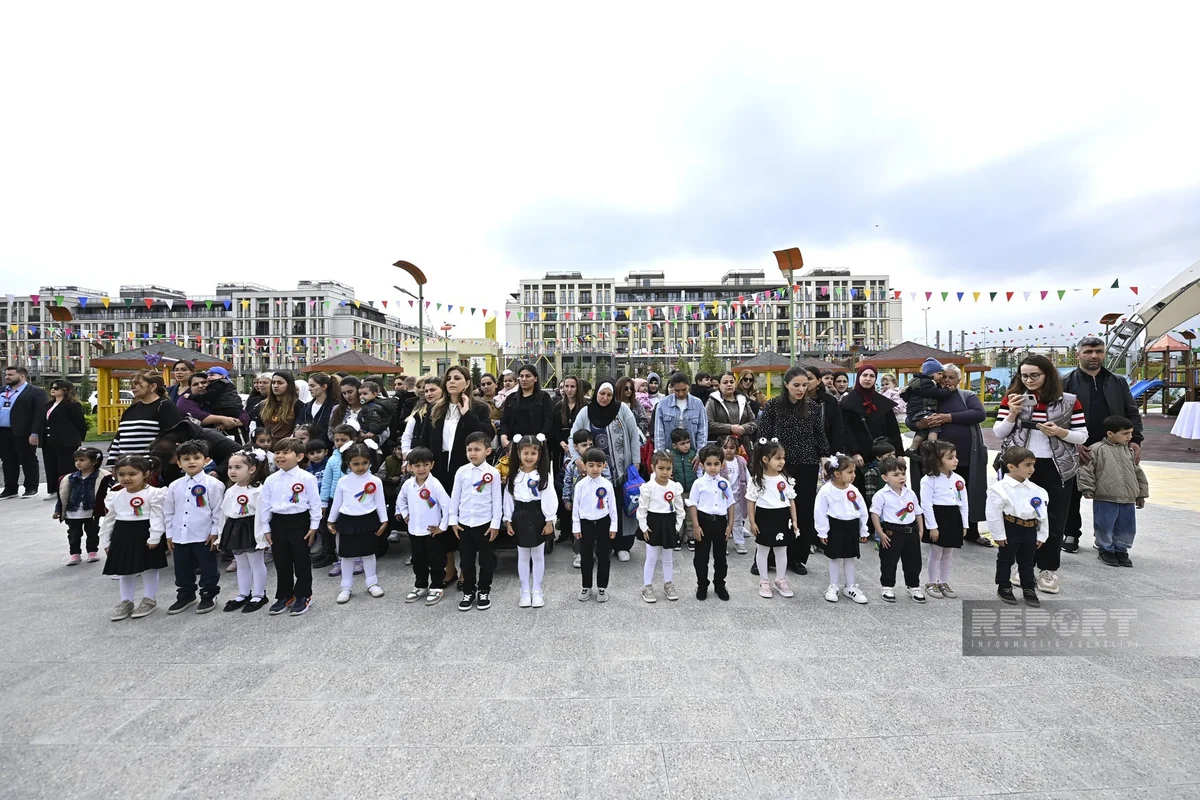 Füzulidə körpələr evi-uşaq bağçasının açılışı olub