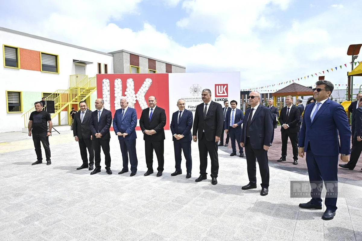 Füzulidə körpələr evi-uşaq bağçasının açılışı olub