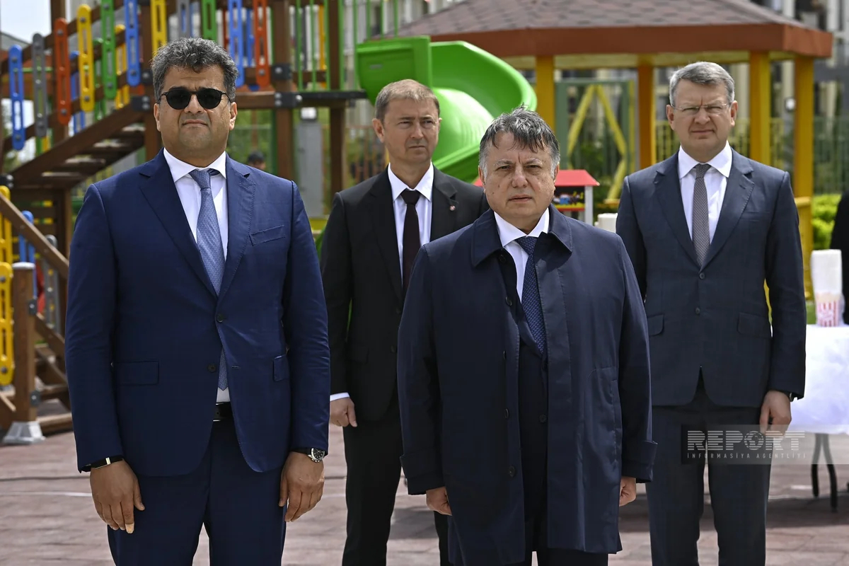 Füzulidə körpələr evi-uşaq bağçasının açılışı olub