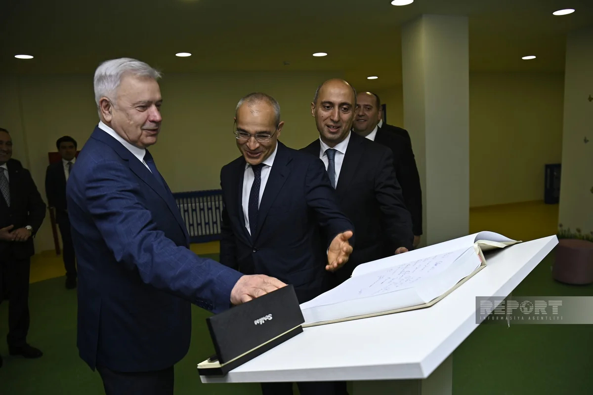 Füzulidə körpələr evi-uşaq bağçasının açılışı olub