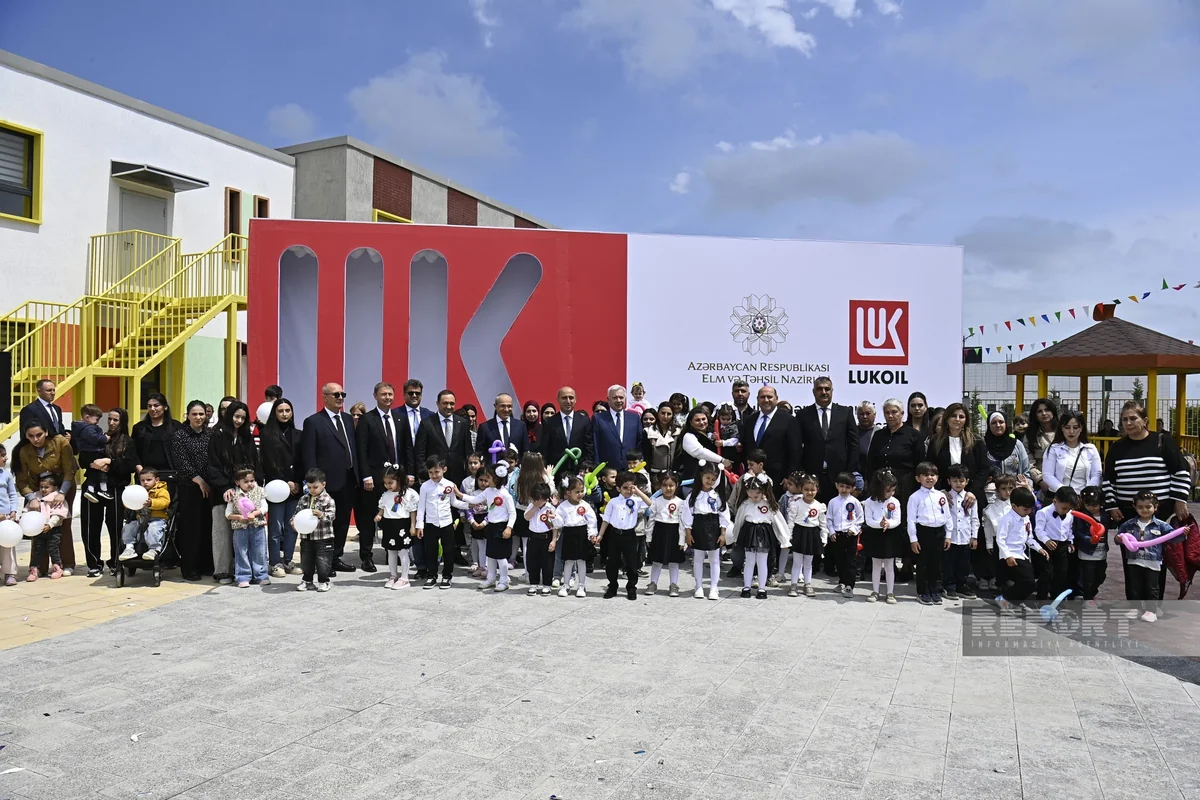 Füzulidə körpələr evi-uşaq bağçasının açılışı olub