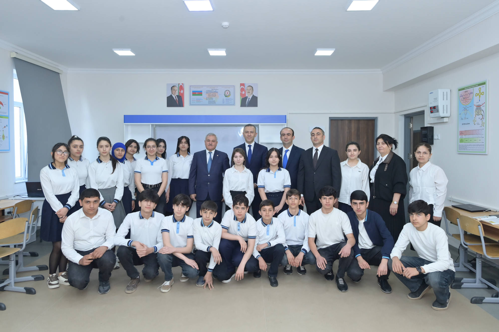 Mətin Kərimli Tərtərdə təhsil müəssisələrinin fəaliyyəti ilə tanış olub