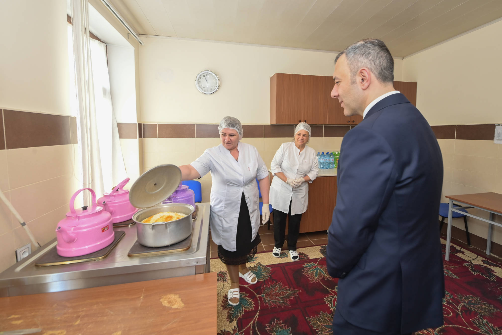 Mətin Kərimli Tərtərdə təhsil müəssisələrinin fəaliyyəti ilə tanış olub