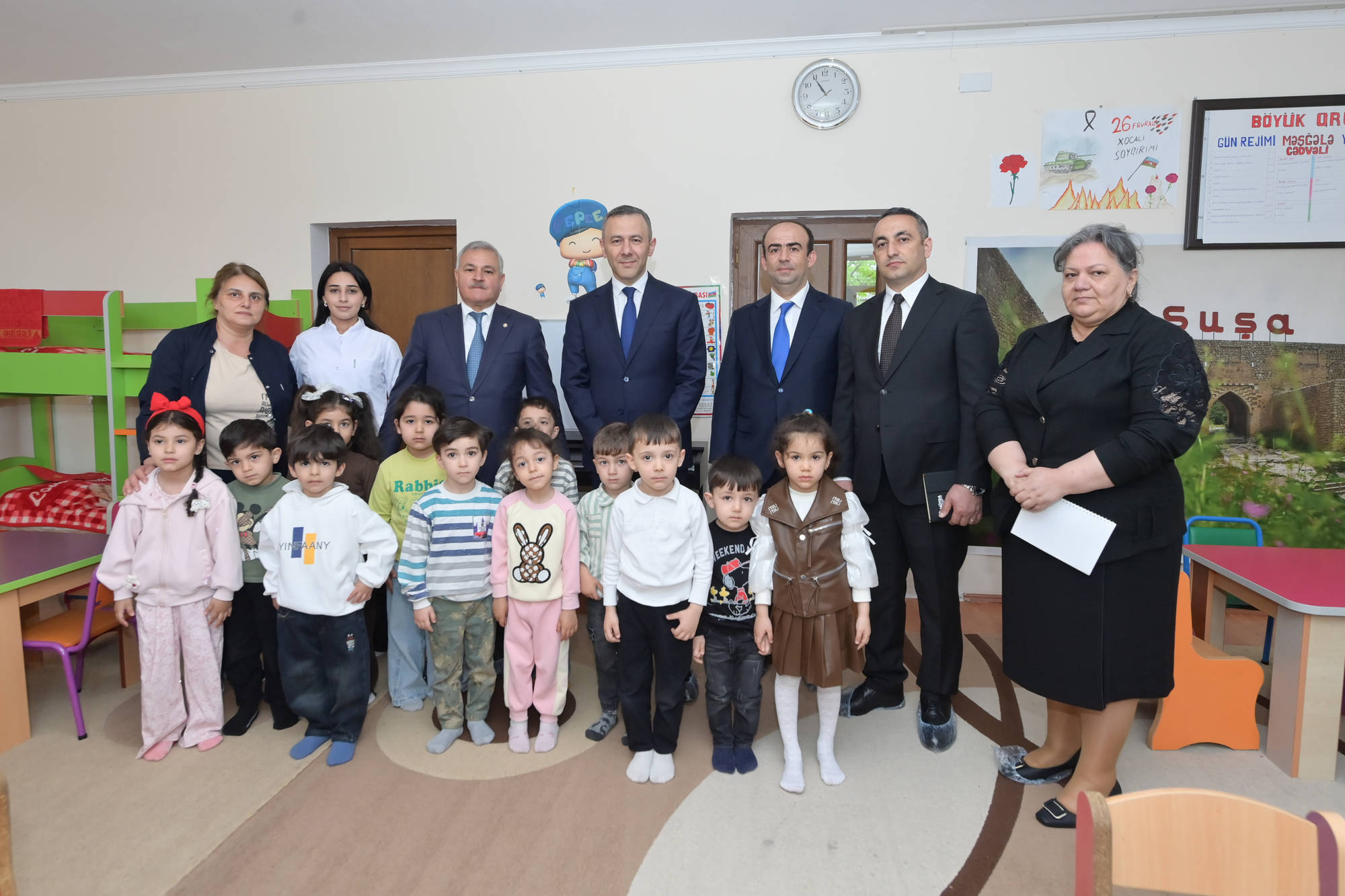 Mətin Kərimli Tərtərdə təhsil müəssisələrinin fəaliyyəti ilə tanış olub