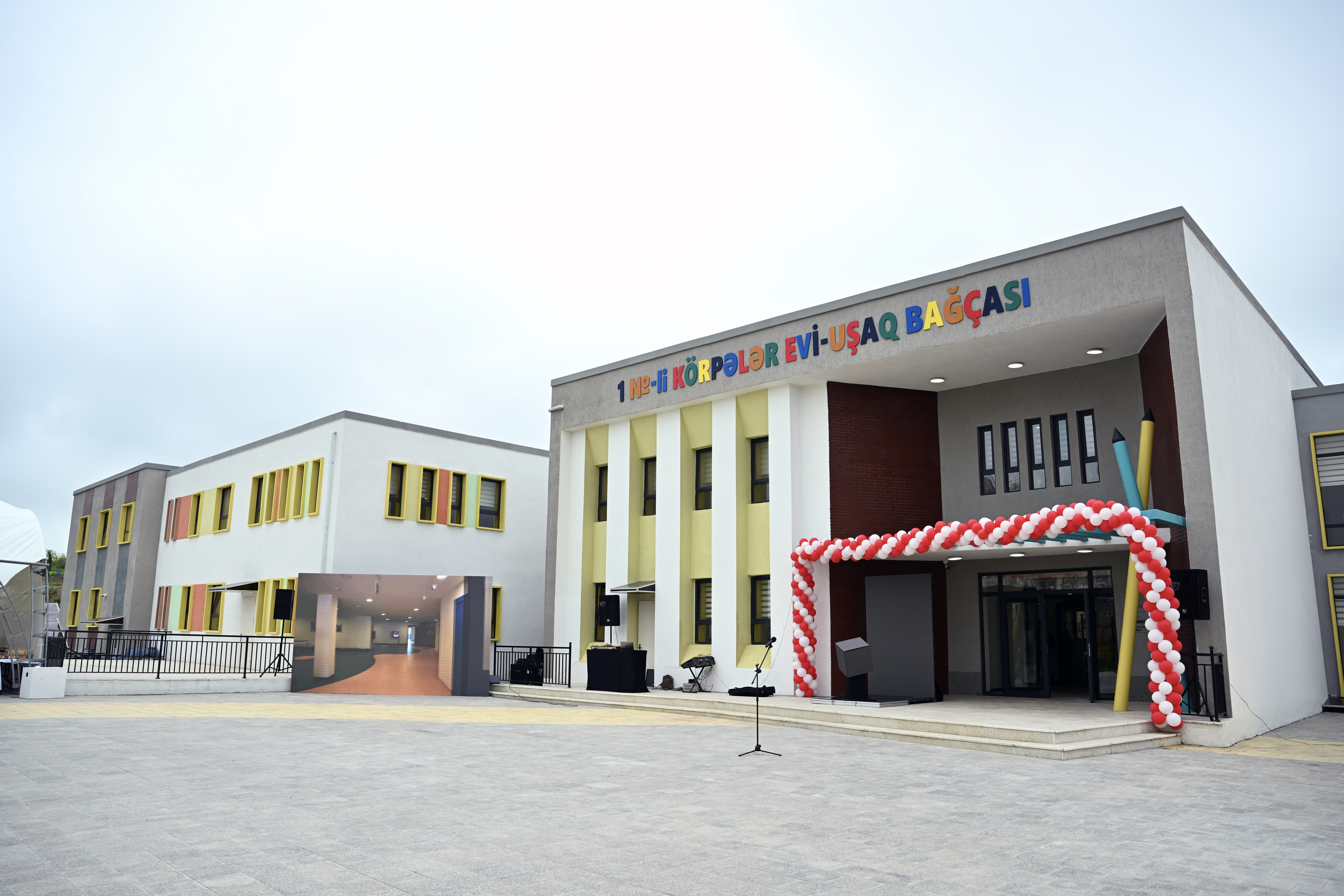 Füzulidə körpələr evi-uşaq bağçasının açılışı olub