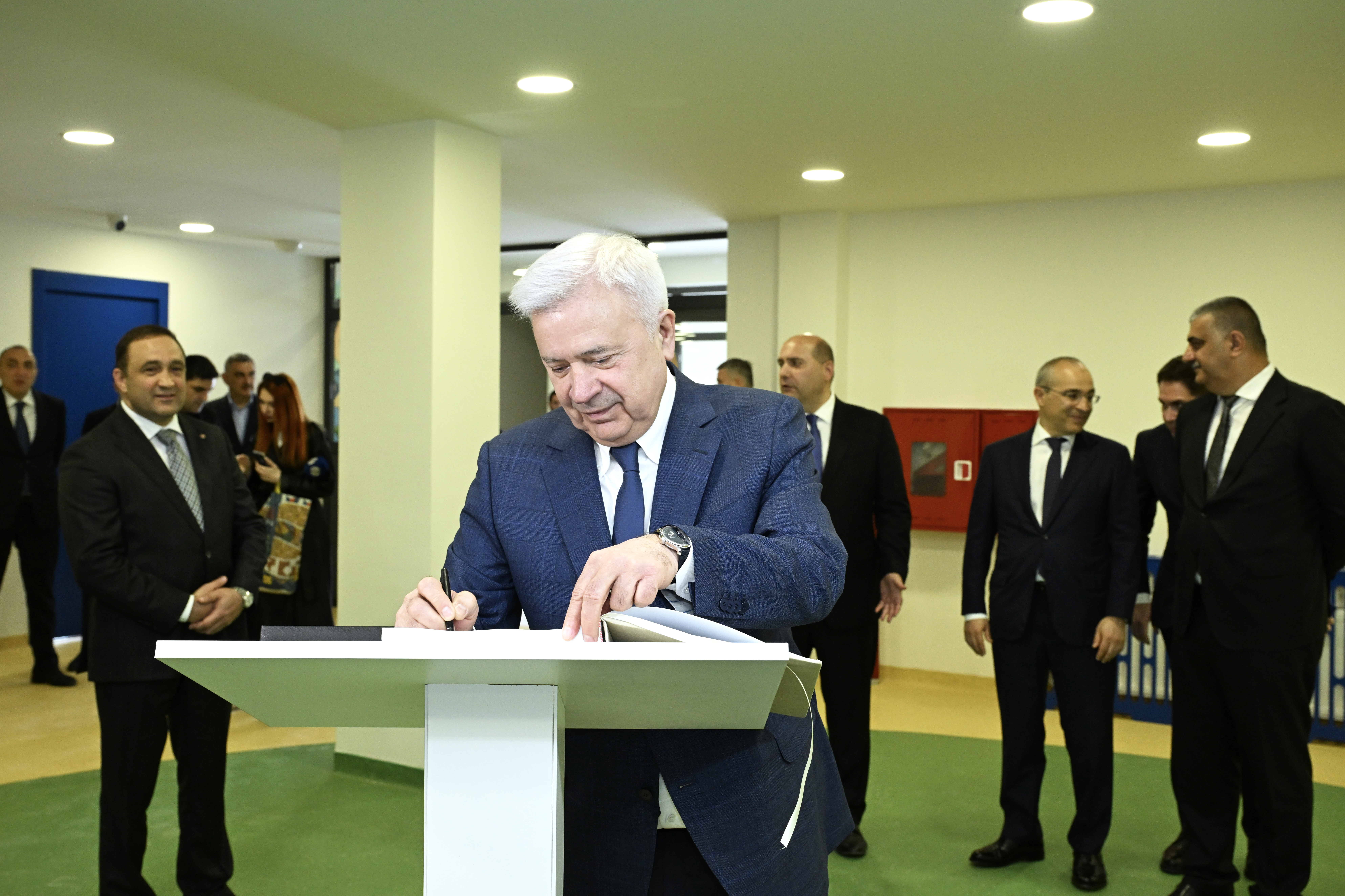Füzulidə körpələr evi-uşaq bağçasının açılışı olub
