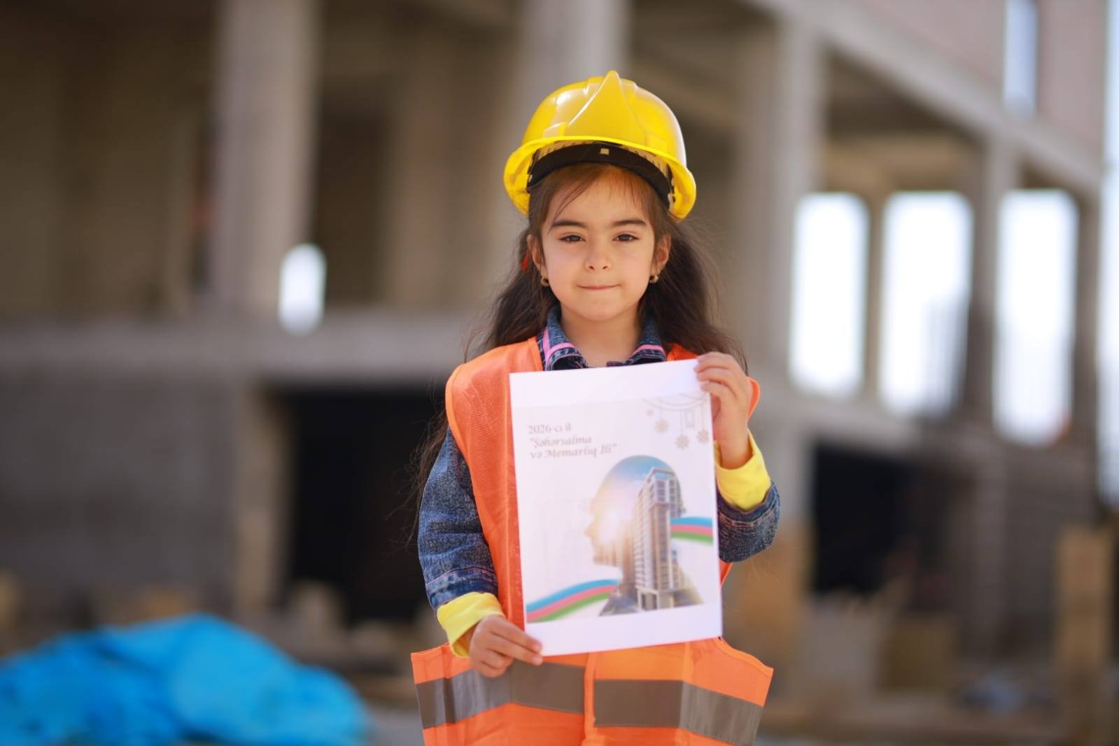 Şagirdlər tikinti meydanında: Memarlığın sirlərini öyrəndilər