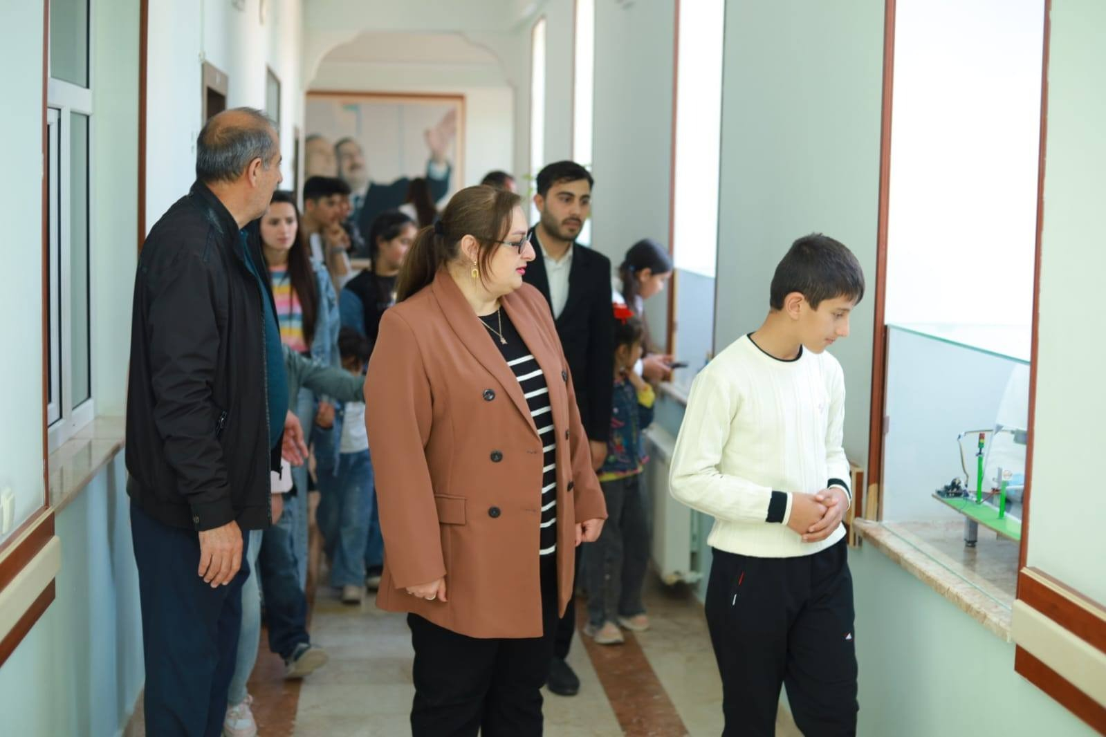 Şagirdlər tikinti meydanında: Memarlığın sirlərini öyrəndilər