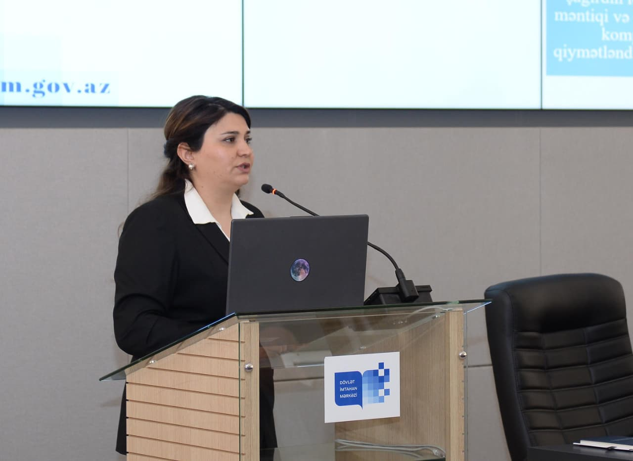 DİM rəsmisi: Açıq tipli tapşırıqların artırılması daha obyektiv qiymətləndirməyə imkan yaradır