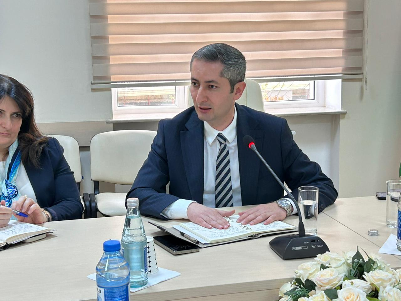 ADMİU-da Elm və Təhsil Nazirliyinin əməkdaşları ilə görüş keçirilib