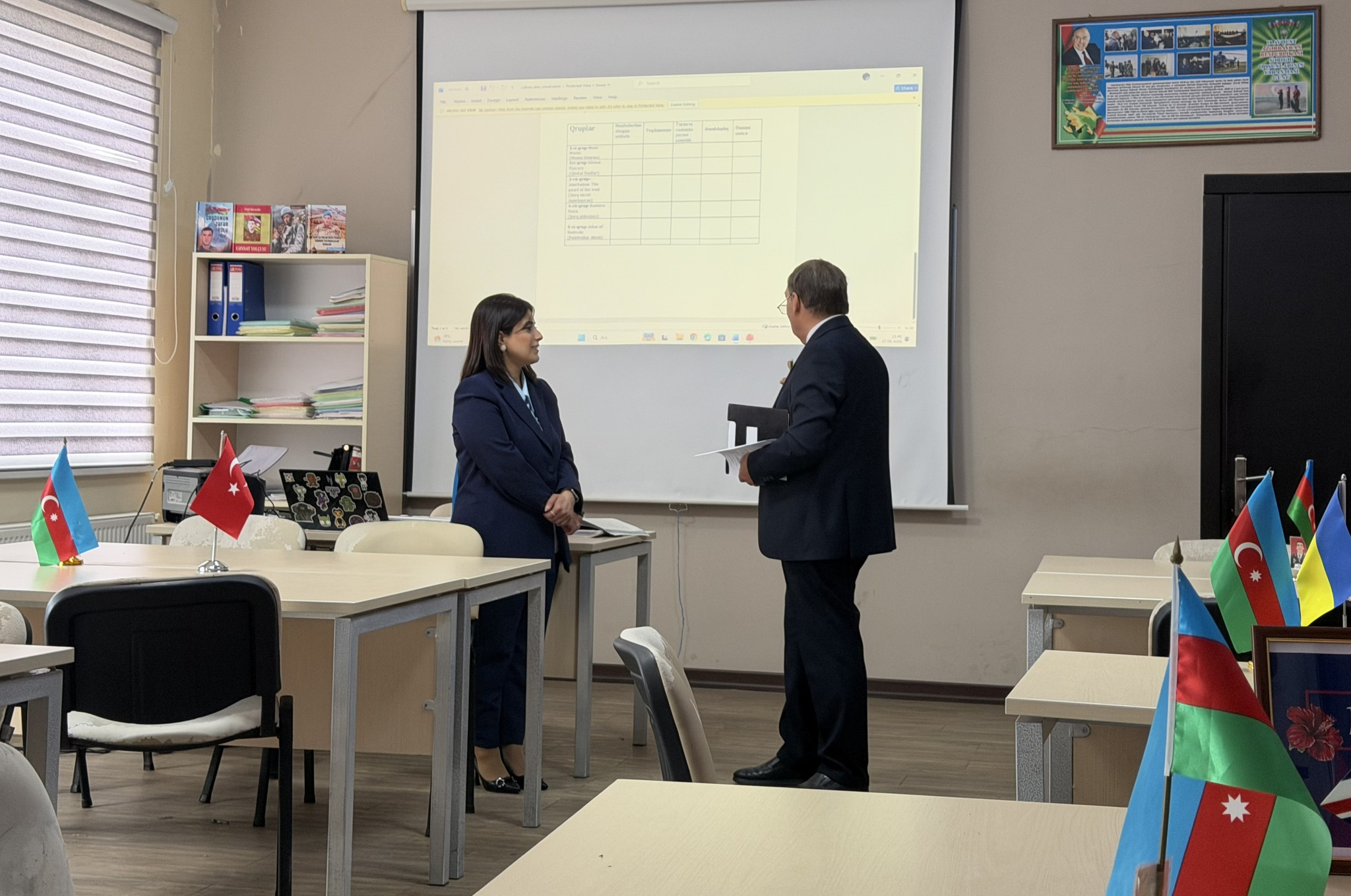 Qəbələ Dövlət Peşə Təhsil Mərkəzində "Açıq dərs" keçirilib