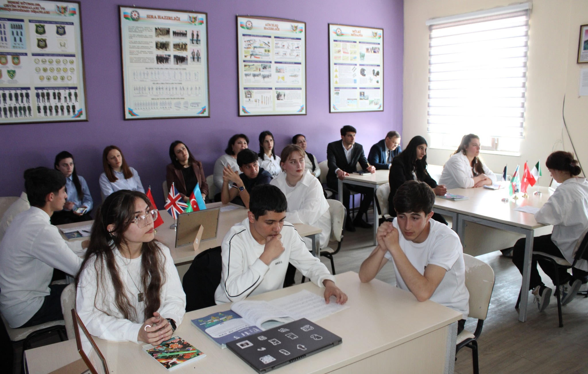 Qəbələ Dövlət Peşə Təhsil Mərkəzində "Açıq dərs" keçirilib