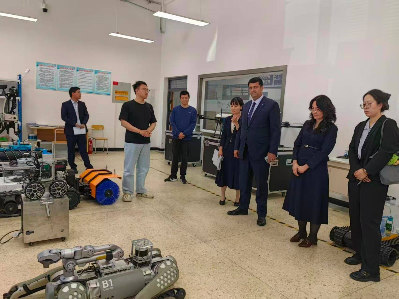 NDU Çin universiteti ilə əməkdaşlığa başlayır