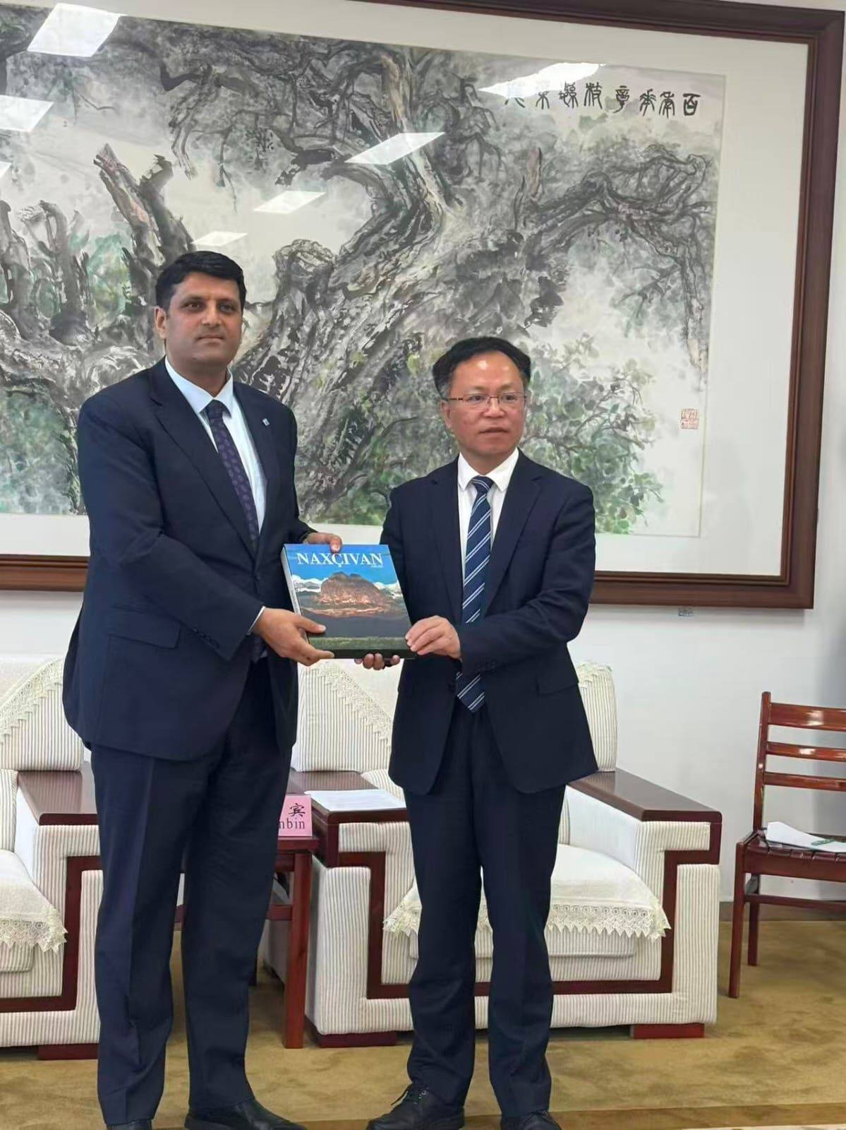 NDU Çin universiteti ilə əməkdaşlığa başlayır