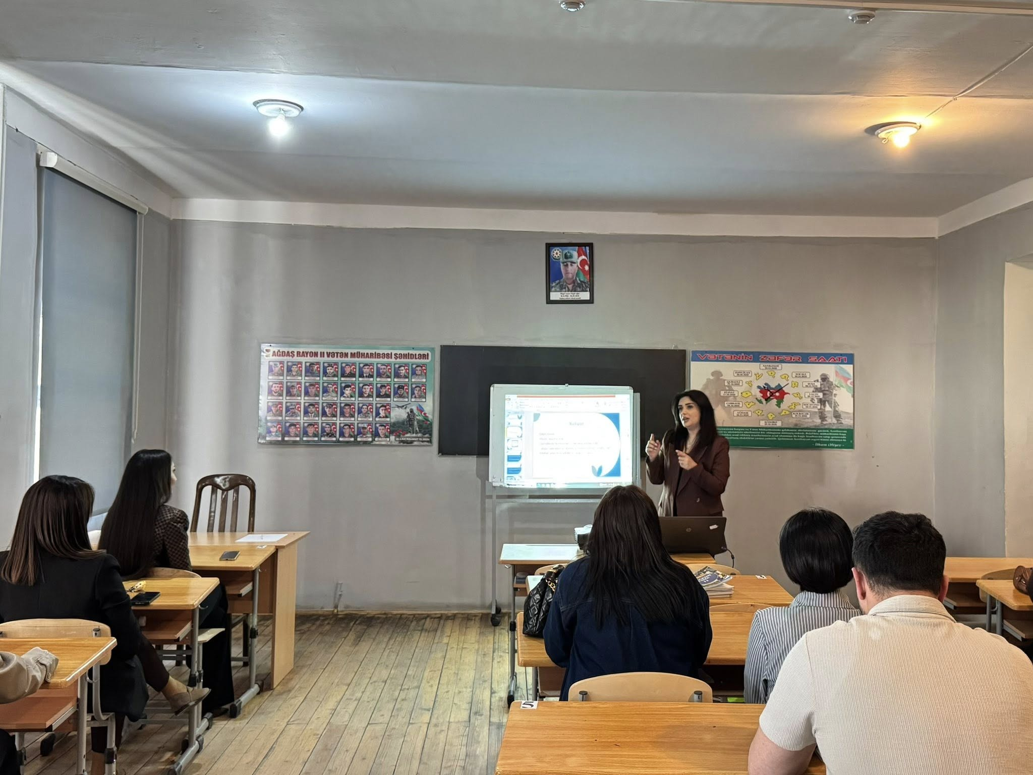 Ağdaş Dövlət Humanitar Kollecində müəllimlər üçün maarifləndirici təlim keçirilib