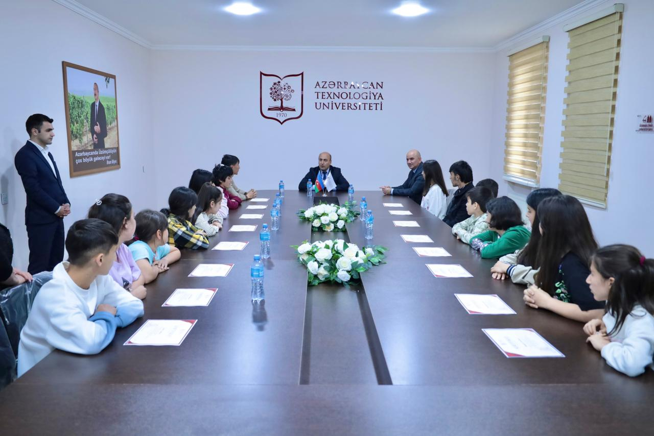 ATU uşaq evində peşə təlimləri təşkil edib