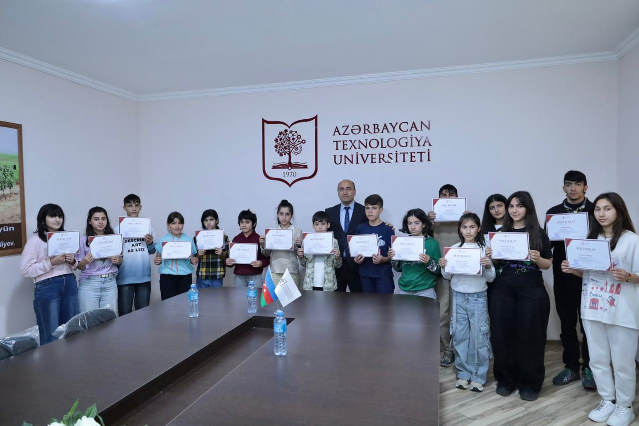 ATU uşaq evində peşə təlimləri təşkil edib