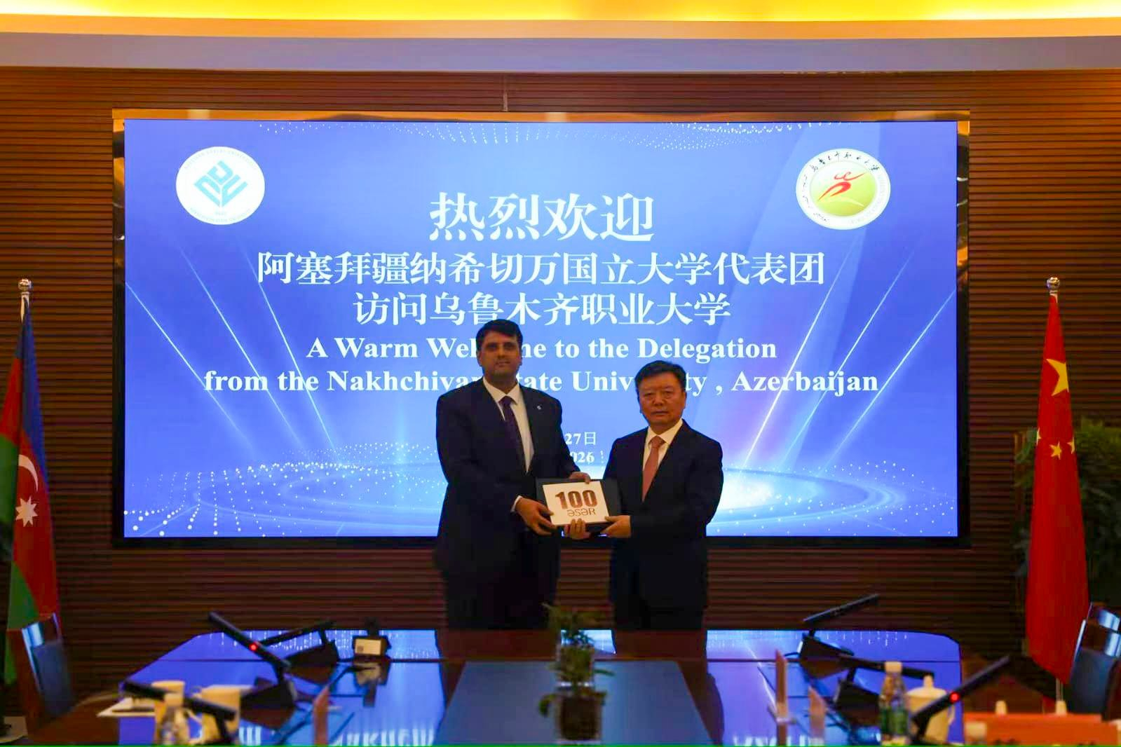 NDU Çinin daha bir universiteti ilə əməkdaşlığa başlayır