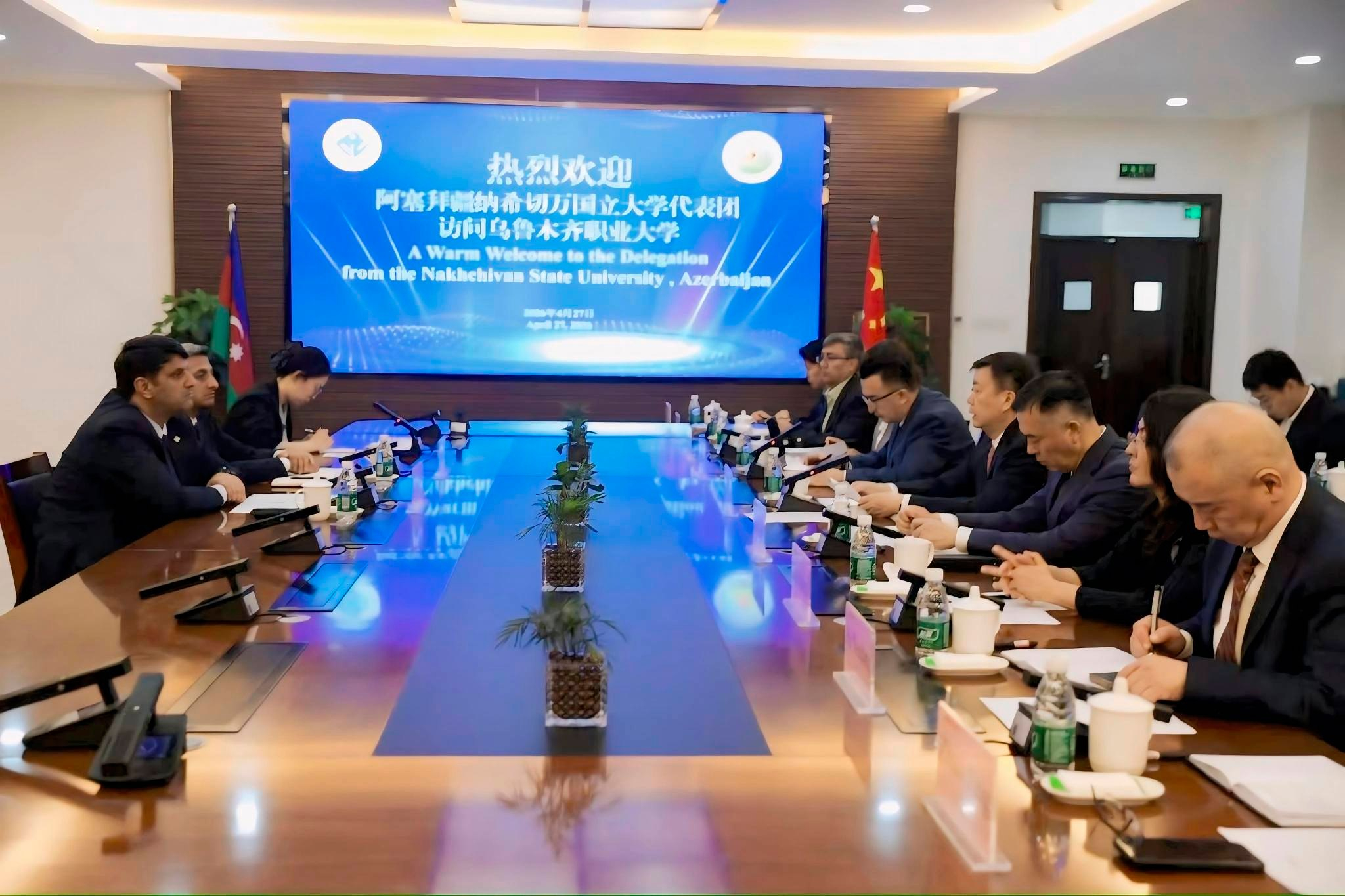 NDU Çinin daha bir universiteti ilə əməkdaşlığa başlayır